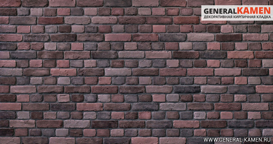 Кирпичная стена. Рельеф. Старый  царский кирпич. Лофт. Под кирпич. Тычок, ложок. Ручная формовка. Old brick. Клинкер. Тёмный. Бордо. Красный.